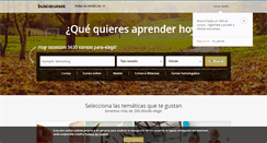 Desktop Screenshot of buscacursos.com
